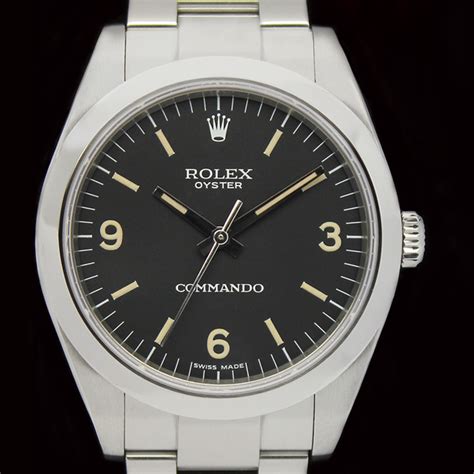 rolex commando limited edition|Rolex commando for sale.